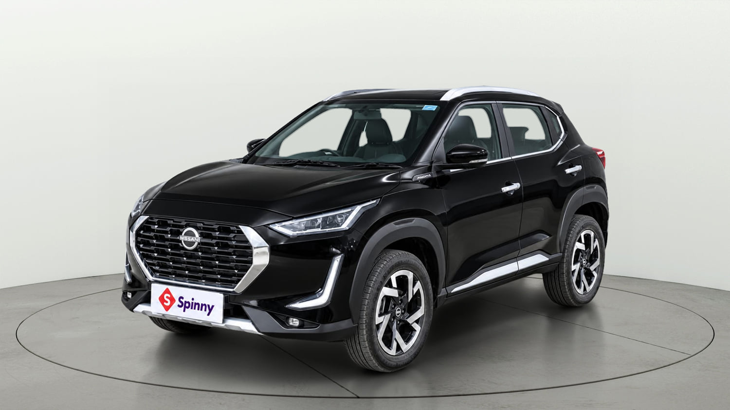Used 2022 Nissan Magnite XV Premium Turbo CVT Petrol Automatic exterior LEFT FRONT CORNER VIEW