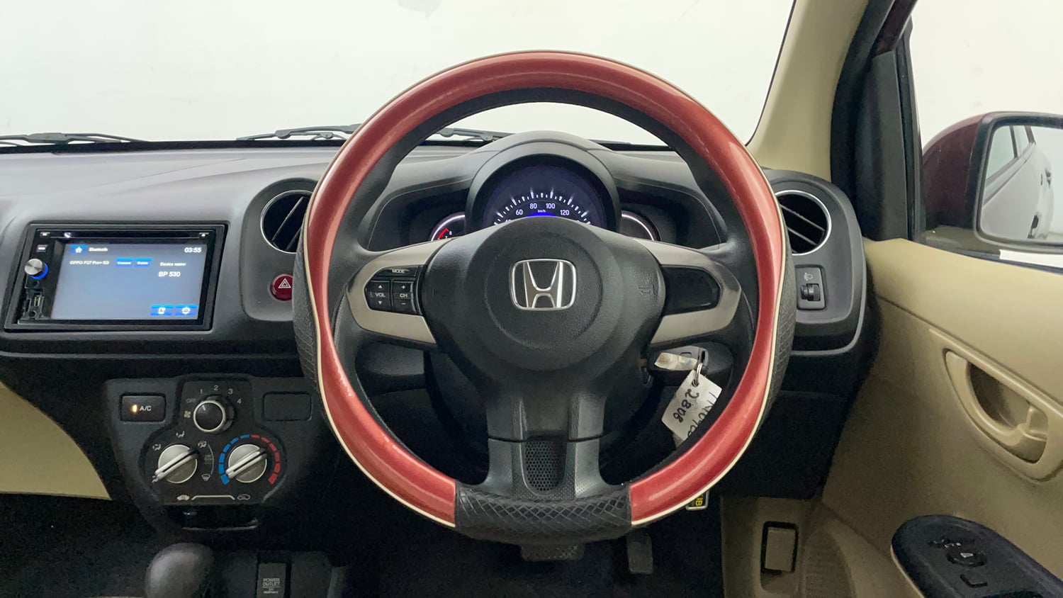 Used 2016 Honda Amaze 1.2 S AT i-VTEC Petrol Automatic interior STEERING VIEW
