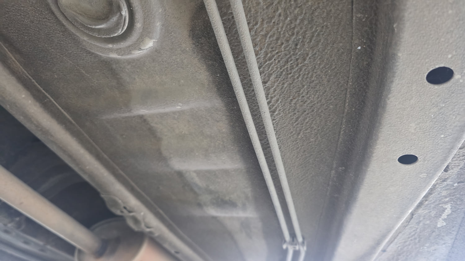 Used 2023 Maruti Suzuki S-Presso VXi Plus (O) AMT Petrol Automatic extra REAR RIGHT UNDERBODY VIEW