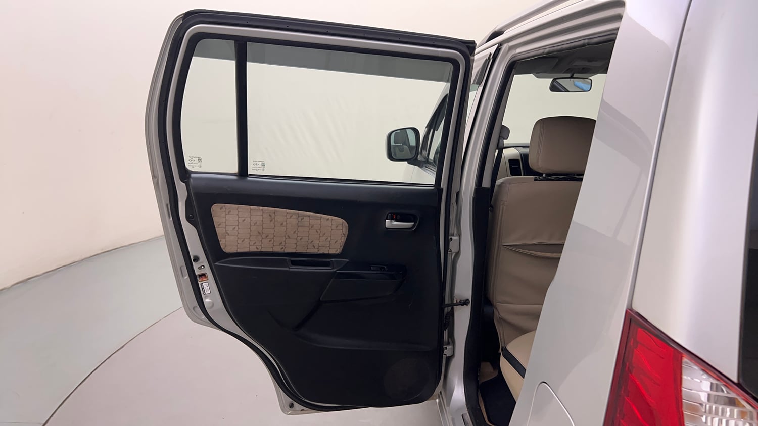 Used 2017 Maruti Suzuki Wagon R VXI Petrol Manual interior LEFT REAR DOOR OPEN VIEW