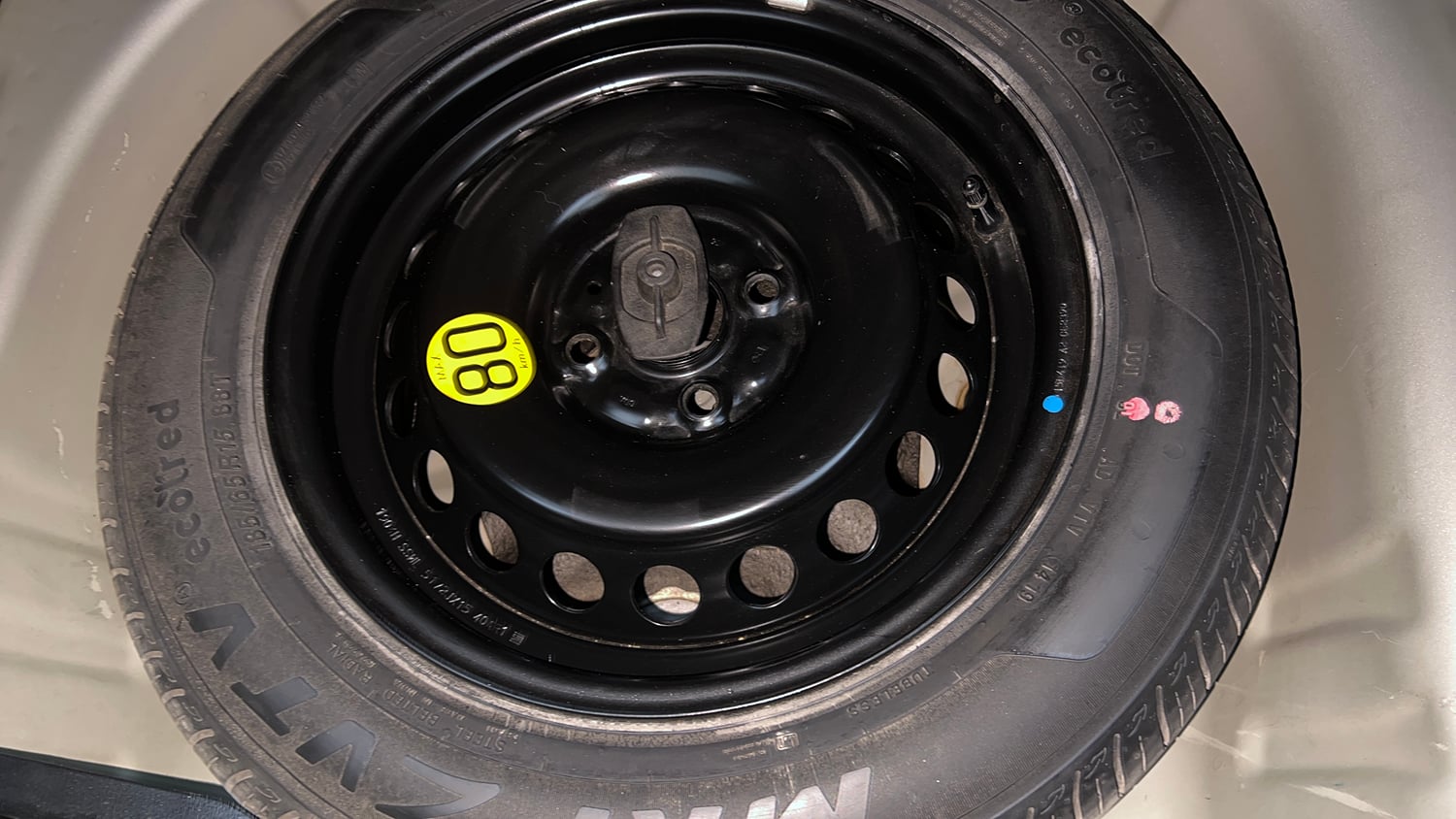 Used 2019 Maruti Suzuki Baleno Alpha Automatic Petrol Automatic tyres SPARE TYRE VIEW