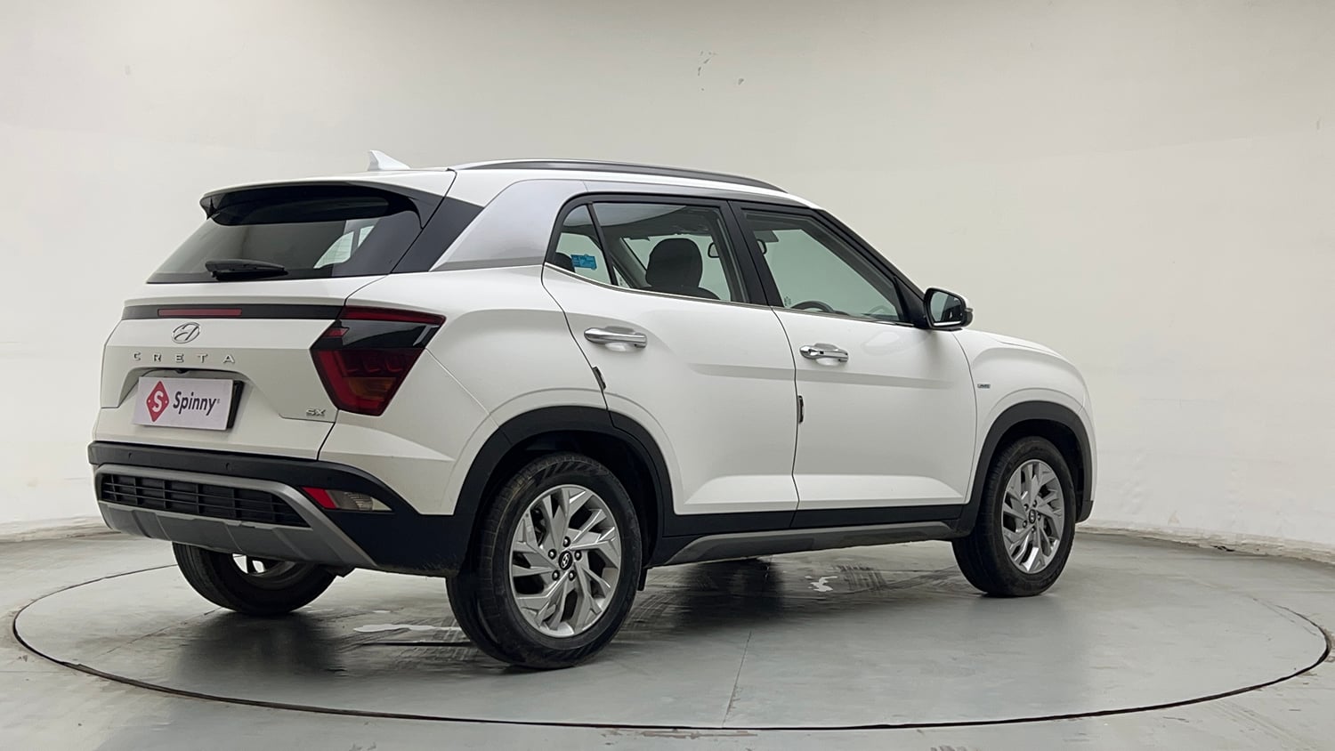 Used 2023 Hyundai Creta SX 1.5 Petrol IVT Petrol Automatic exterior RIGHT REAR CORNER VIEW
