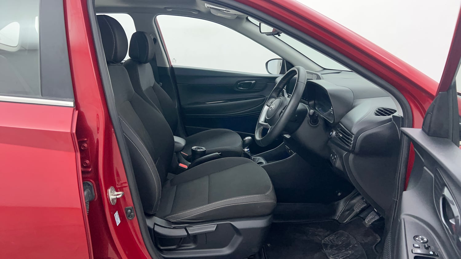 Used 2021 Hyundai New i20 Asta (O) 1.2 MT Petrol Manual interior RIGHT SIDE FRONT DOOR CABIN VIEW