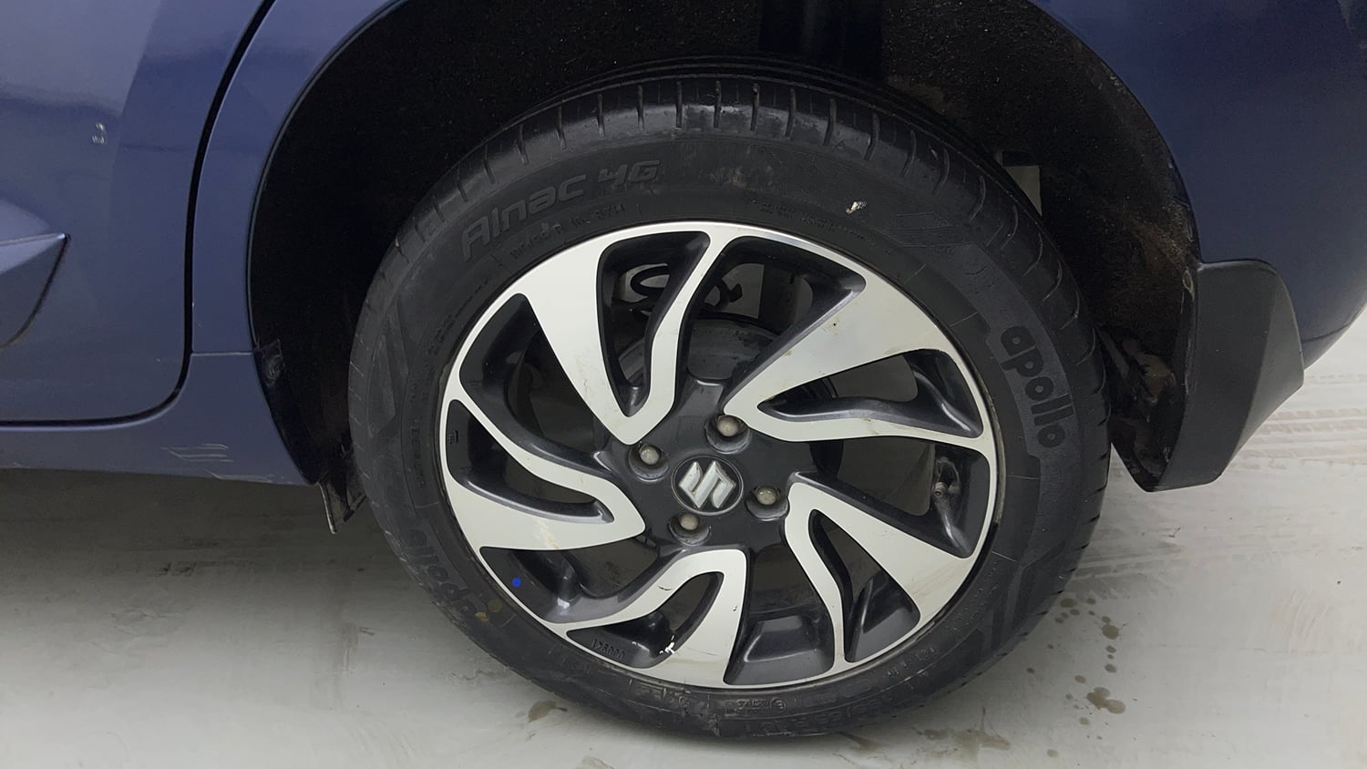 Used 2019 Maruti Suzuki Baleno Zeta Petrol Manual tyres LEFT REAR TYRE RIM VIEW