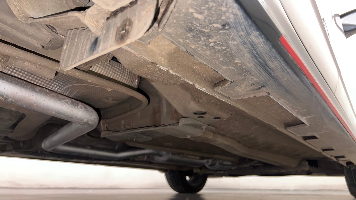 Used 2023 Hyundai i20 N Line N8 1.0 Turbo DCT Petrol Automatic extra REAR RIGHT UNDERBODY VIEW