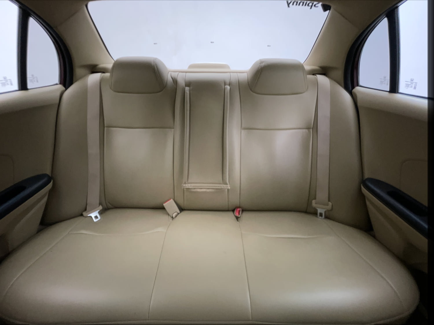 Used 2016 Honda Amaze 1.2 S AT i-VTEC Petrol Automatic interior REAR SEAT CONDITION VIEW