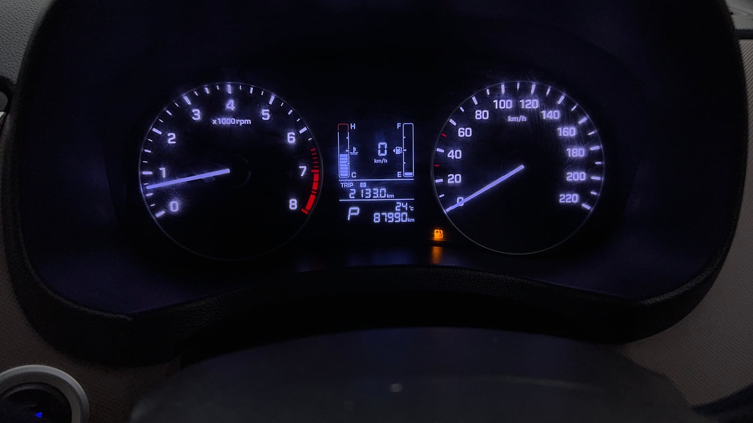 Used 2017 Hyundai Creta SX Plus 1.6 AT Petrol Petrol Automatic interior CLUSTERMETER VIEW