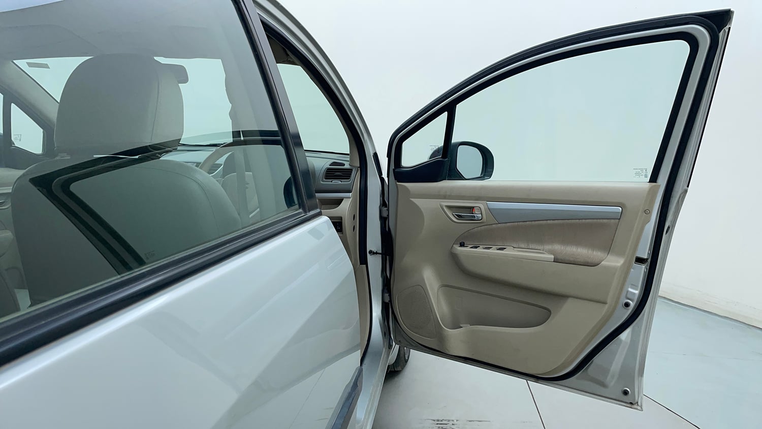 Used 2014 Maruti Suzuki Ertiga ZXi Petrol Manual interior RIGHT FRONT DOOR OPEN VIEW
