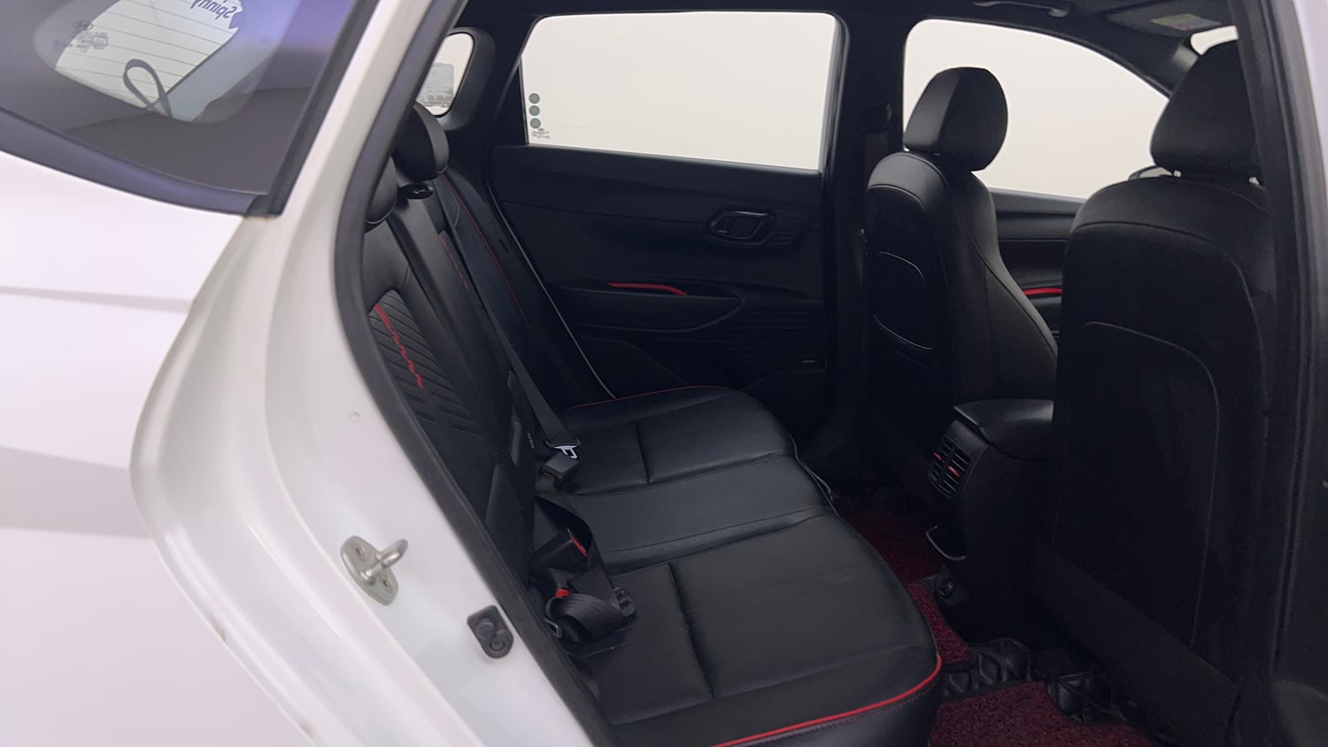 Used 2023 Hyundai i20 N Line N8 1.0 Turbo DCT Petrol Automatic interior RIGHT SIDE REAR DOOR CABIN VIEW