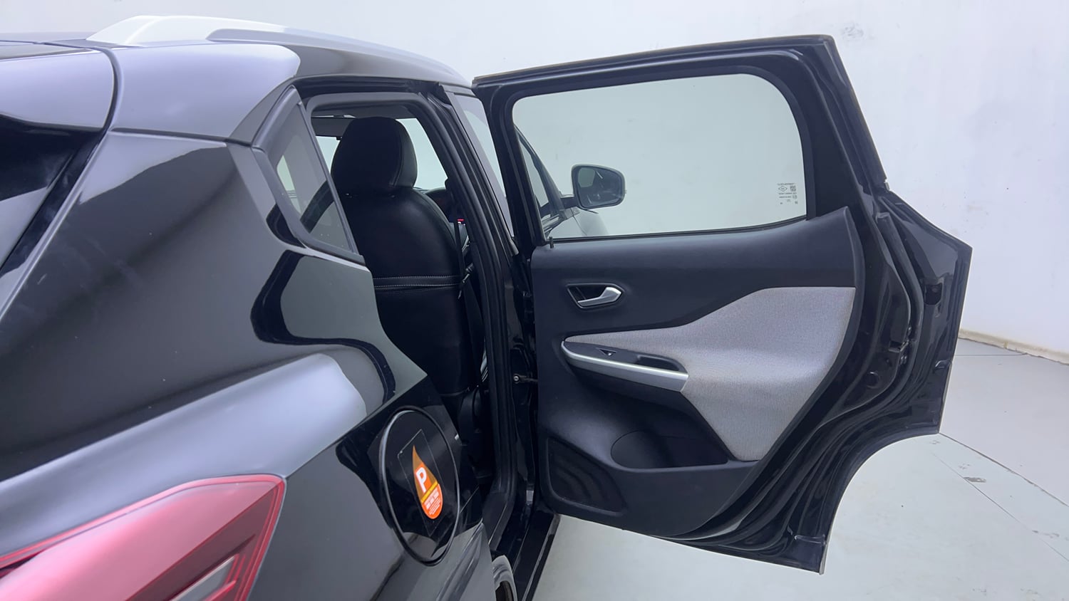 Used 2021 Nissan Magnite XV Turbo CVT Petrol Automatic interior RIGHT REAR DOOR OPEN VIEW