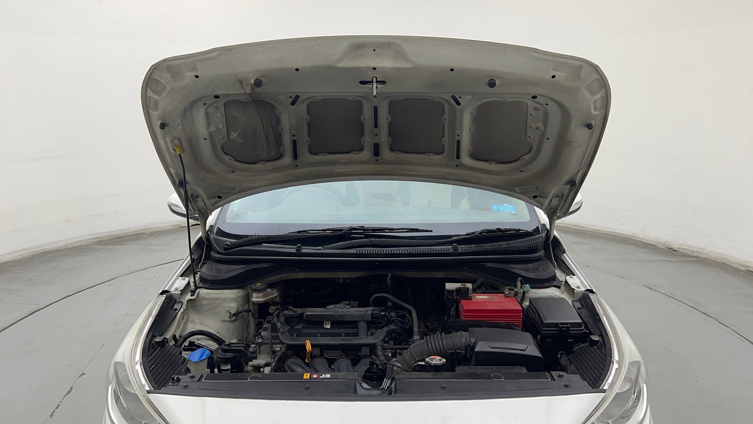 Used 2019 Hyundai Verna EX 1.4 VTVT Petrol Manual engine ENGINE & BONNET OPEN FRONT VIEW