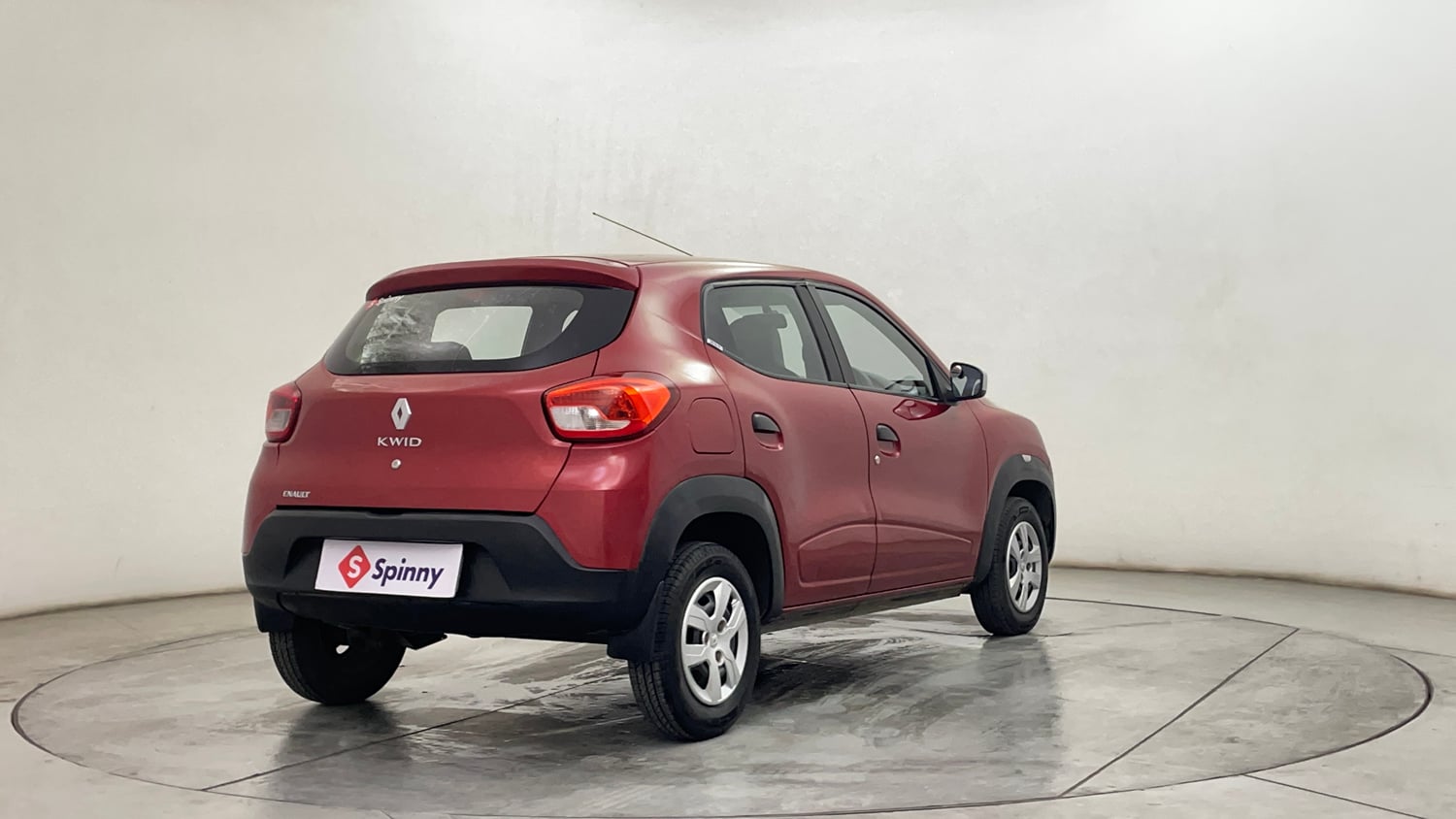 Used 2016 Renault Kwid 1.0 RXT Petrol Manual exterior RIGHT REAR CORNER VIEW