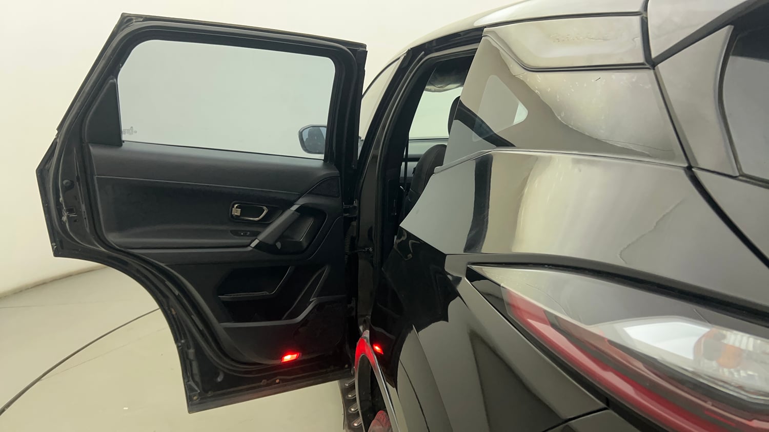 Used 2022 Tata Harrier XZA Plus Dark Edition Diesel Automatic interior LEFT REAR DOOR OPEN VIEW