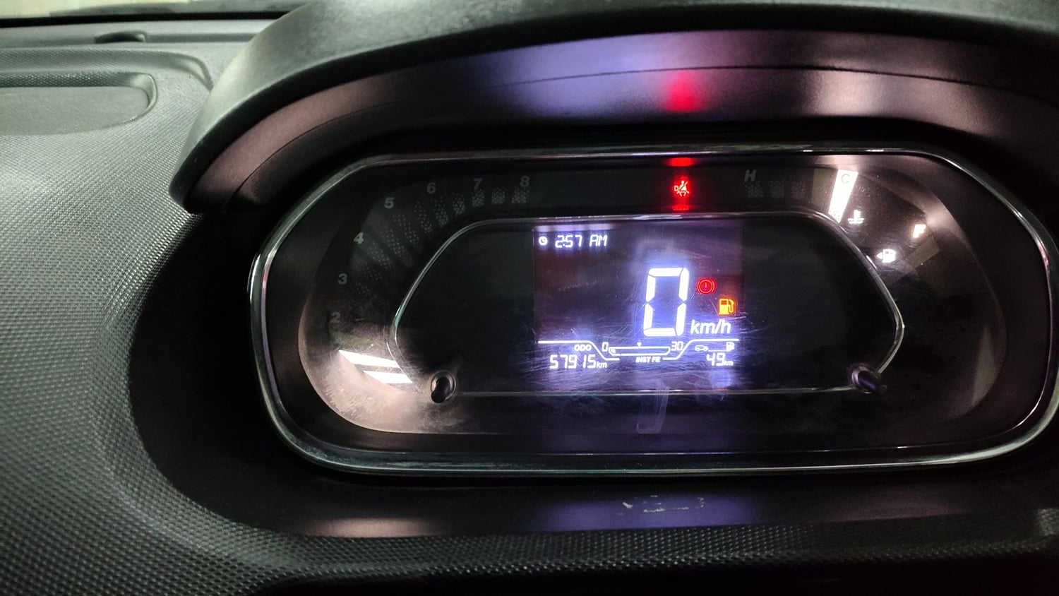 Used 2022 Tata Tiago NRG XZ MT Petrol Manual interior CLUSTERMETER VIEW