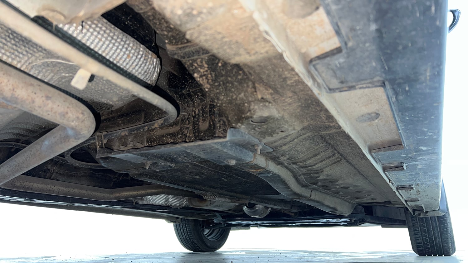Used 2024 Hyundai New i20 Sportz 1.2 MT Petrol Manual extra REAR RIGHT UNDERBODY VIEW