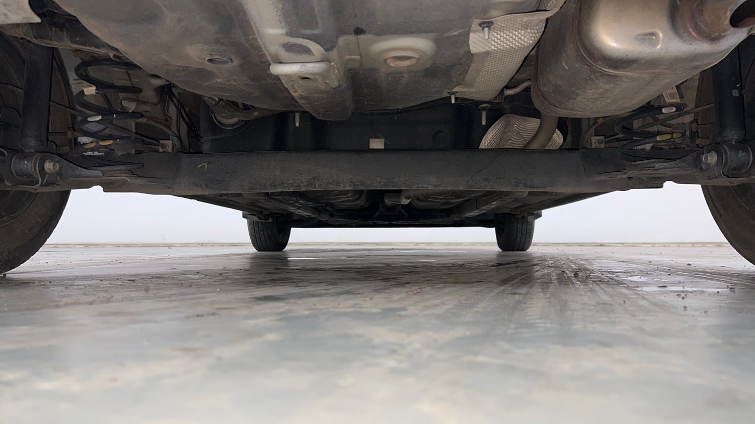 Used 2022 Hyundai Santro Era Executive Petrol Manual extra REAR UNDERBODY VIEW (TAKEN FROM REAR)