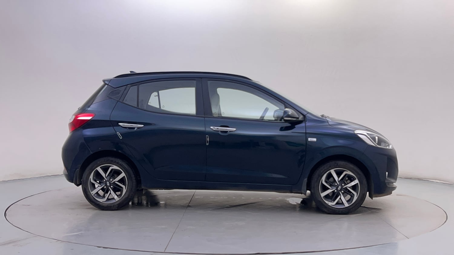 Used 2021 Hyundai Grand i10 Nios Asta AMT 1.2 Kappa VTVT Petrol Automatic exterior RIGHT SIDE VIEW