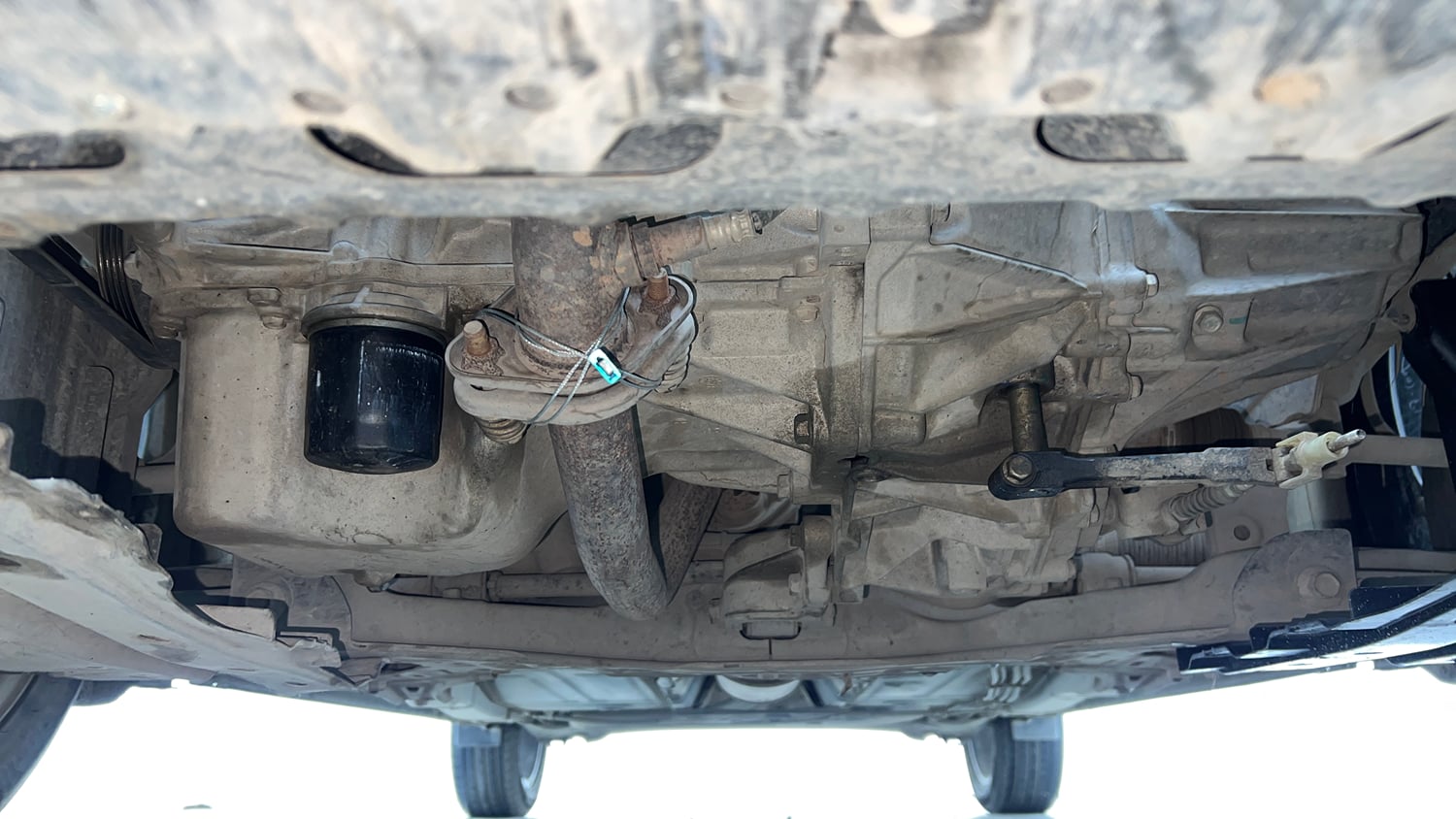 Used 2019 Maruti Suzuki Baleno Zeta Petrol Manual extra FRONT LEFT UNDERBODY VIEW