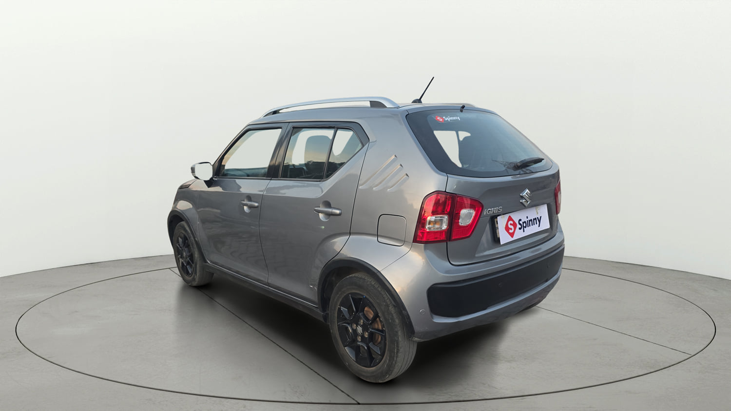 Used 2019 Maruti Suzuki Ignis Alpha 1.2 AMT Petrol Automatic exterior LEFT REAR CORNER VIEW