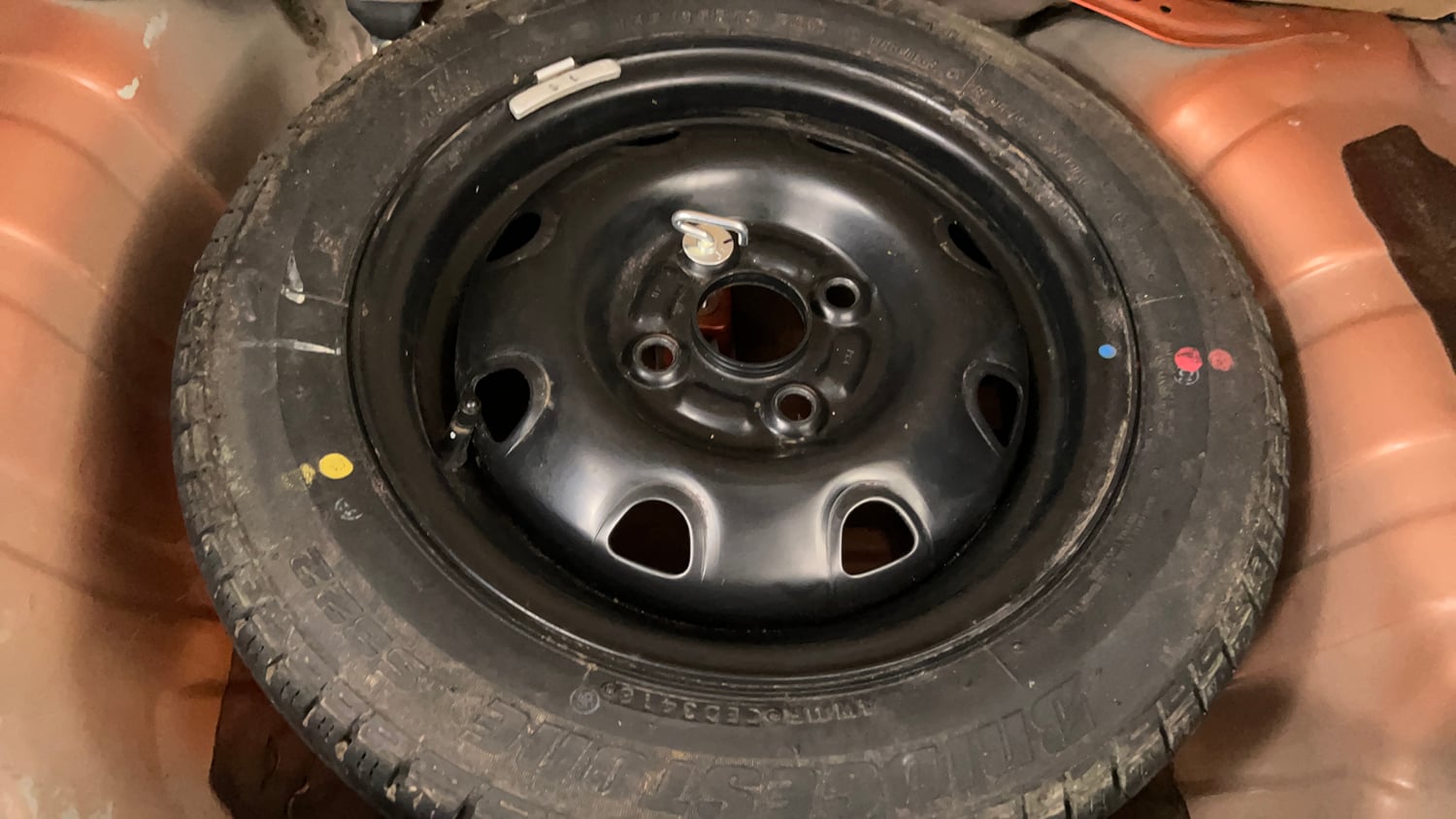 Used 2019 maruti-suzuki Alto K10 VXi (O) AMT Petrol Automatic tyres SPARE TYRE VIEW