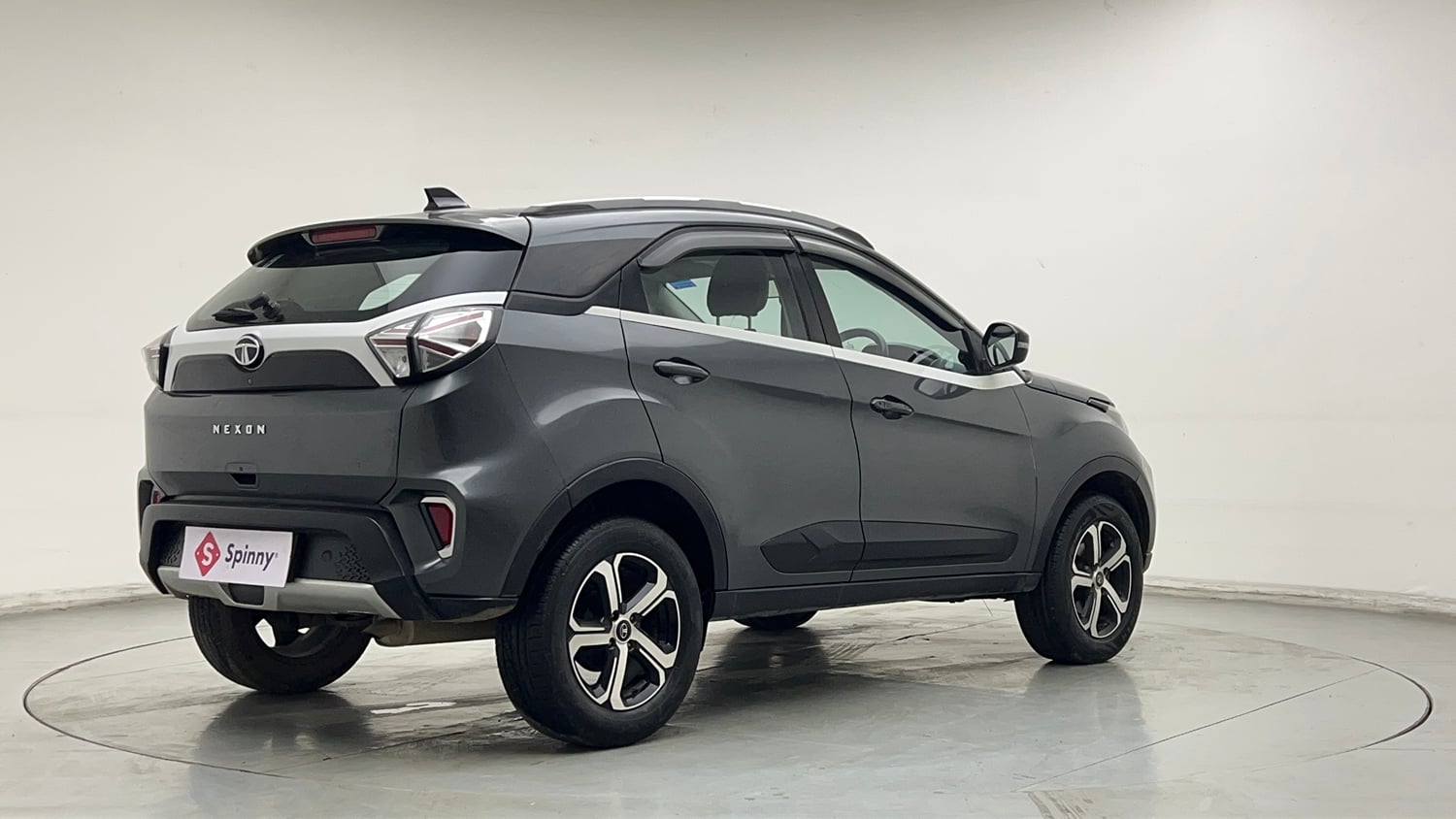 Used 2022 Tata Nexon XZA Plus (S) Petrol Automatic exterior RIGHT REAR CORNER VIEW