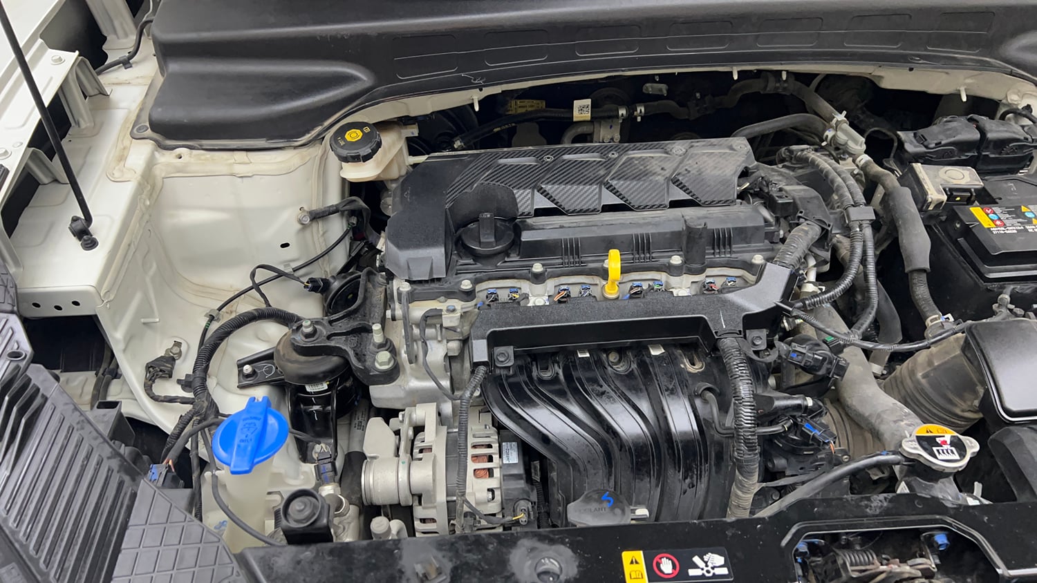 Used 2023 Hyundai Creta SX 1.5 Petrol IVT Petrol Automatic engine ENGINE RIGHT SIDE VIEW