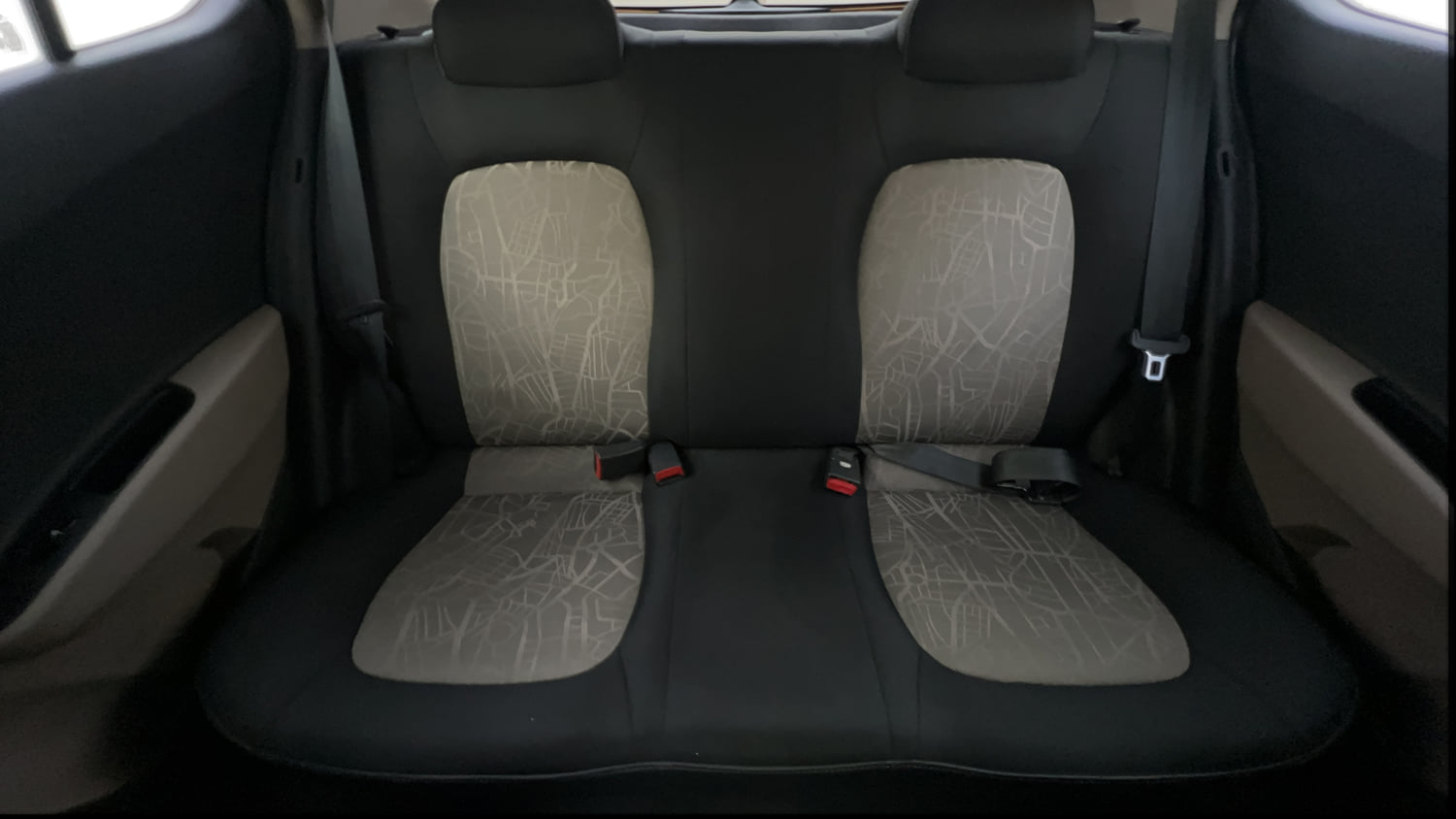 Used 2016 Hyundai Grand i10 Sportz 1.2 Kappa VTVT Petrol Manual interior REAR SEAT CONDITION VIEW