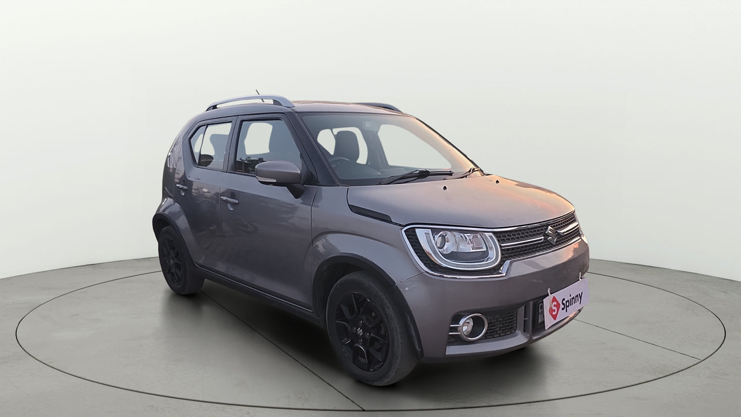 Used 2019 Maruti Suzuki Ignis Alpha 1.2 AMT Petrol Automatic exterior RIGHT FRONT CORNER VIEW
