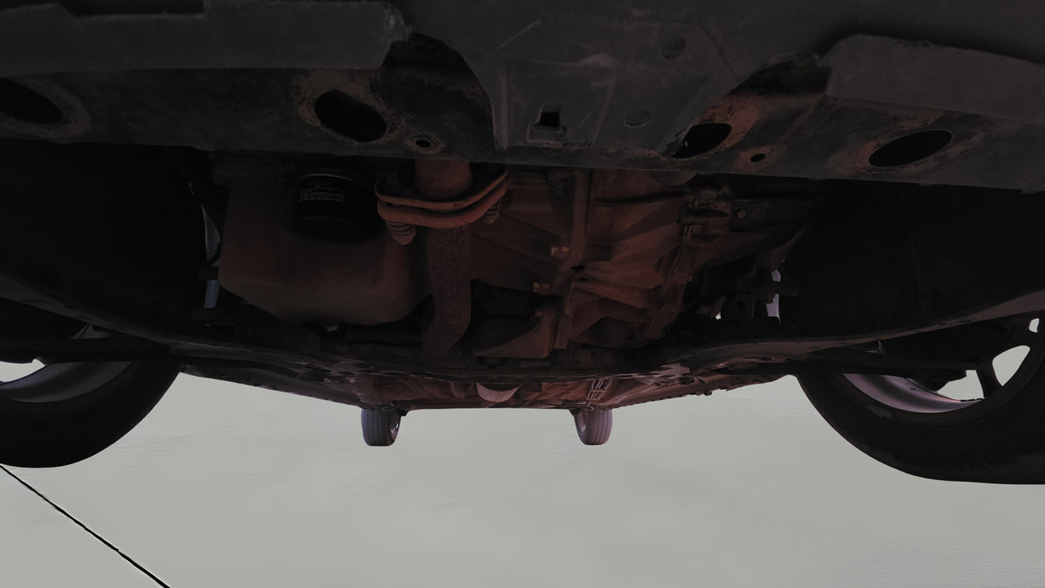 Used 2019 Maruti Suzuki Ignis Alpha 1.2 AMT Petrol Automatic extra FRONT LEFT UNDERBODY VIEW