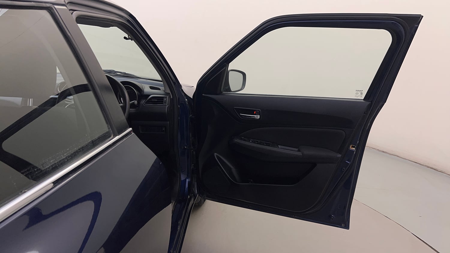 Used 2019 Maruti Suzuki Swift VXi AMT Petrol Automatic interior RIGHT FRONT DOOR OPEN VIEW