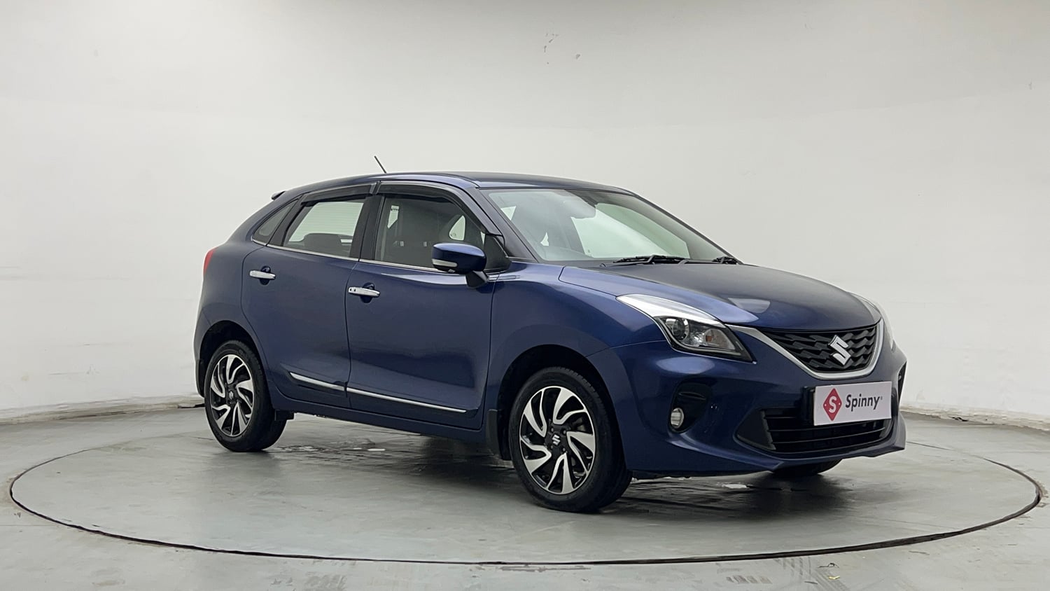 Used 2019 Maruti Suzuki Baleno Zeta Petrol Manual exterior RIGHT FRONT CORNER VIEW
