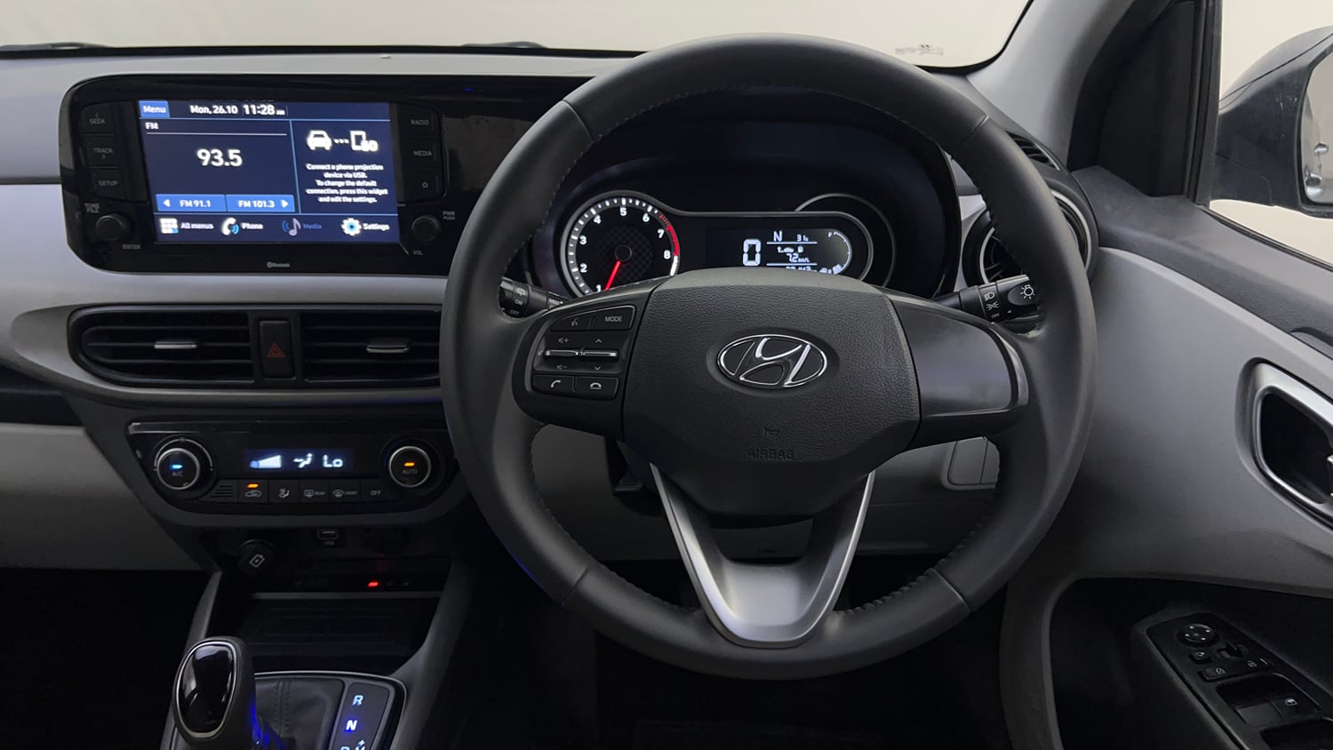Used 2021 Hyundai Grand i10 Nios Asta AMT 1.2 Kappa VTVT Petrol Automatic interior STEERING VIEW