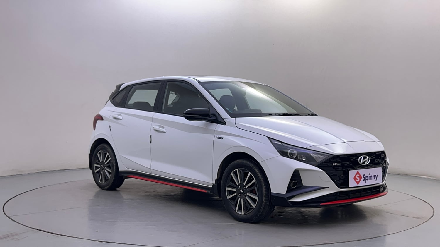 Used 2023 Hyundai i20 N Line N8 1.0 Turbo DCT Petrol Automatic exterior RIGHT FRONT CORNER VIEW