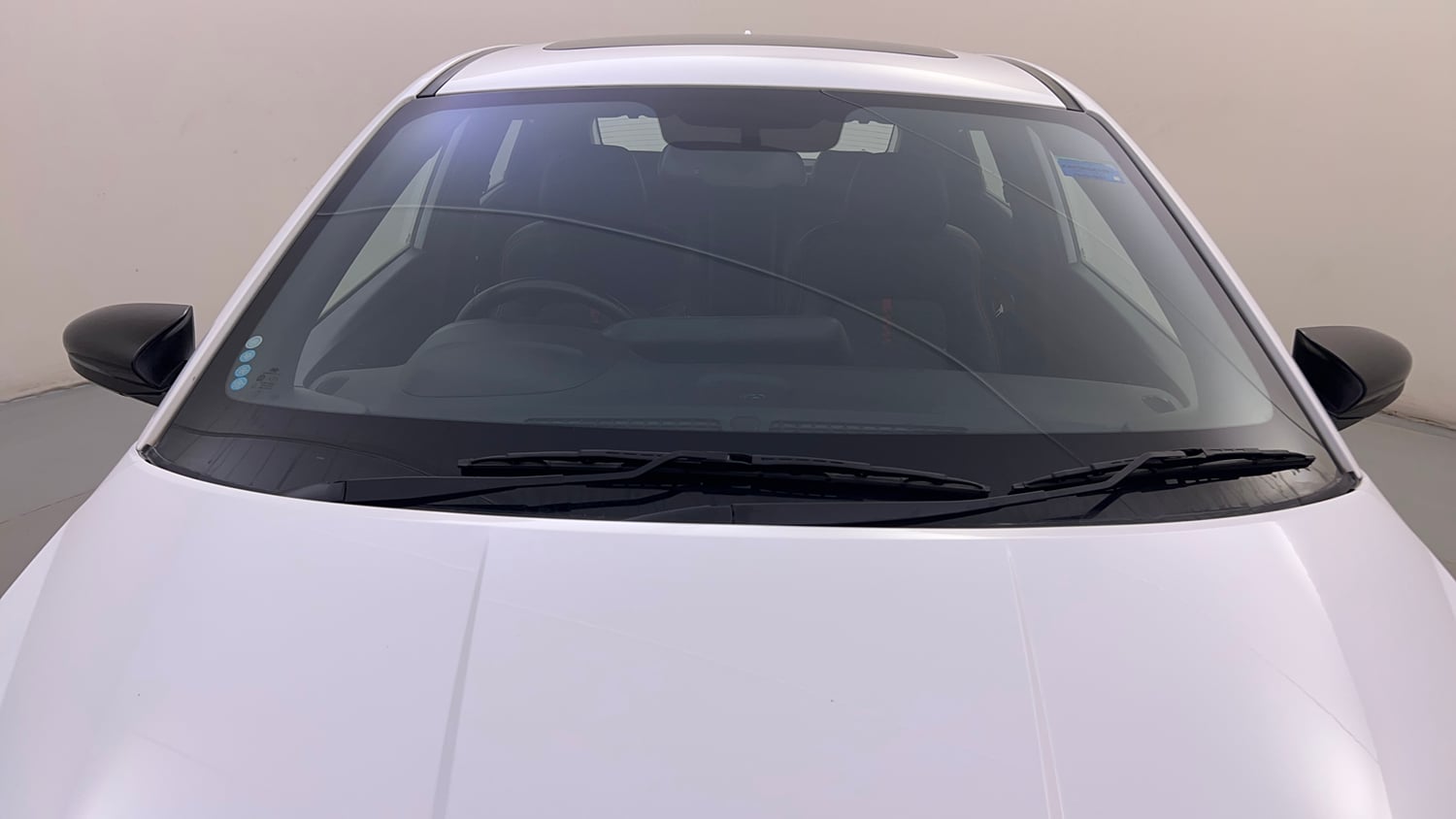 Used 2023 Hyundai i20 N Line N8 1.0 Turbo DCT Petrol Automatic exterior FRONT WINDSHIELD VIEW