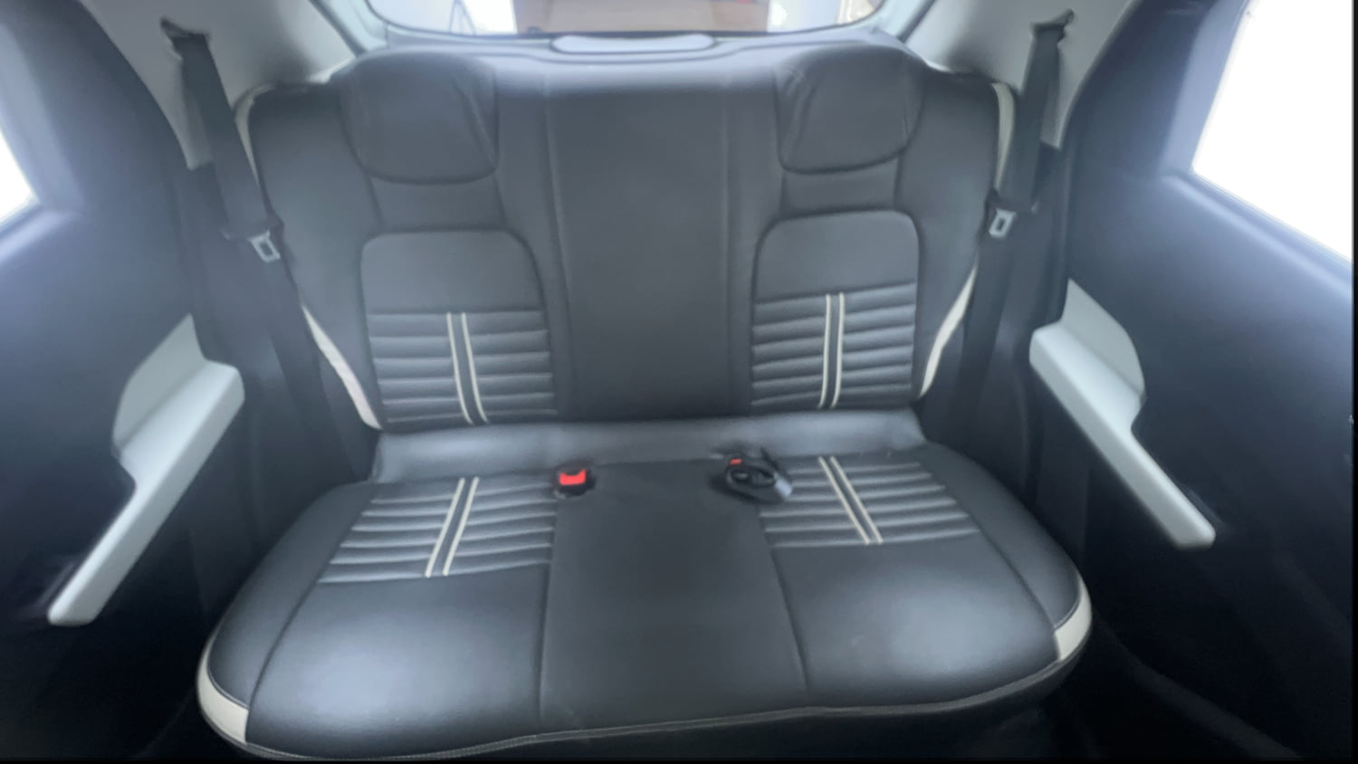 Used 2021 Tata Punch Accomplished Dazzle Pack MT Petrol Manual interior REAR SEAT CONDITION VIEW