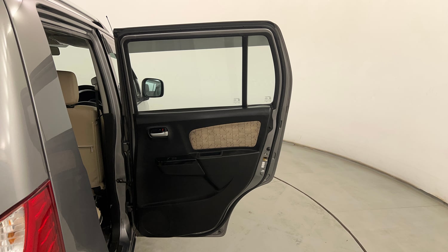 Used 2018 Maruti Suzuki Wagon R VXI Petrol Manual interior RIGHT REAR DOOR OPEN VIEW