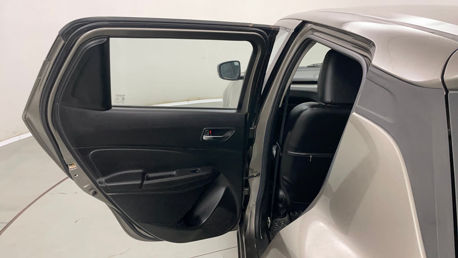 Used 2020 Maruti Suzuki Swift VXi Petrol Manual interior LEFT REAR DOOR OPEN VIEW