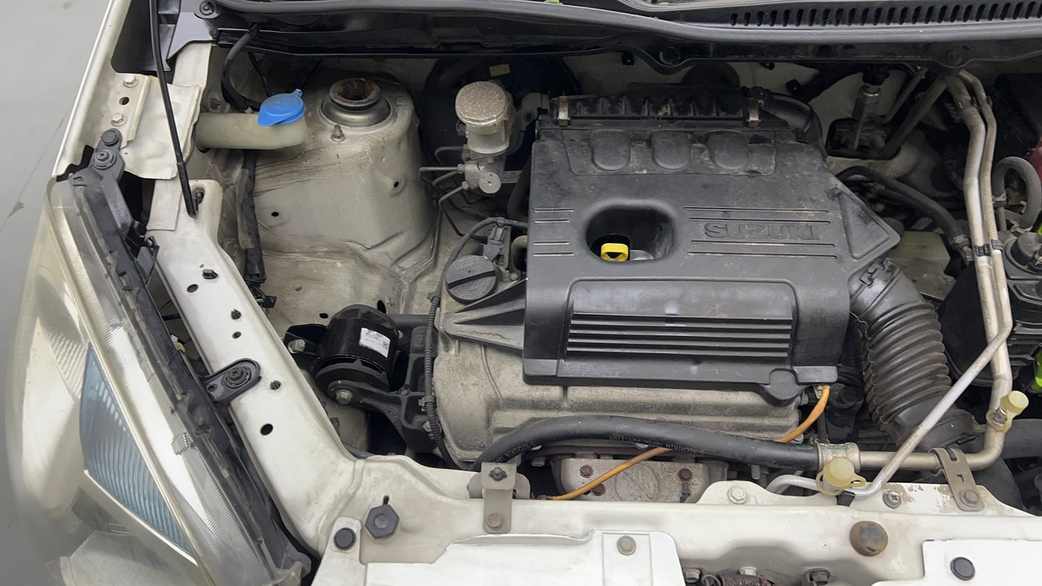Used 2016 Maruti Suzuki Wagon R 1.0 VXI AMT Petrol Automatic engine ENGINE RIGHT SIDE VIEW