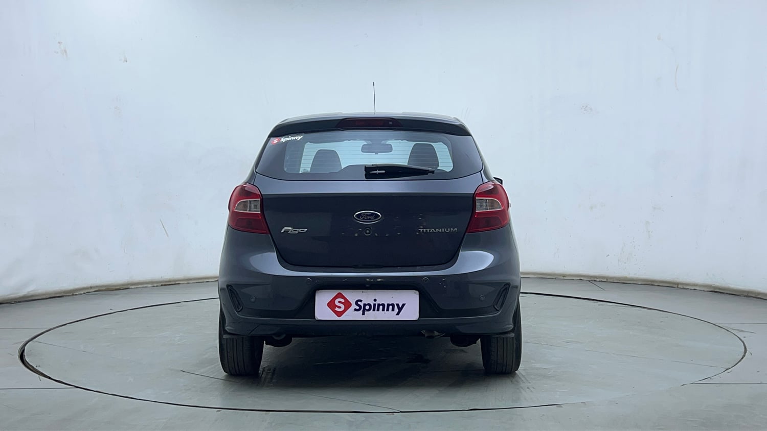 Used 2019 Ford Figo Titanium 1.2 Ti-VCT MT Petrol Manual exterior BACK VIEW