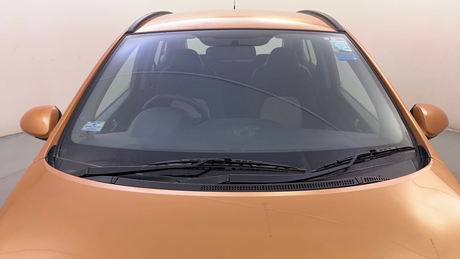 Used 2016 Hyundai Grand i10 Sportz 1.2 Kappa VTVT Petrol Manual exterior FRONT WINDSHIELD VIEW