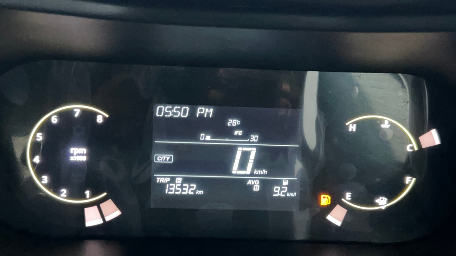 Used 2026 Tata Nexon Creative 1.2 Petrol 6MT Petrol Manual interior CLUSTERMETER VIEW