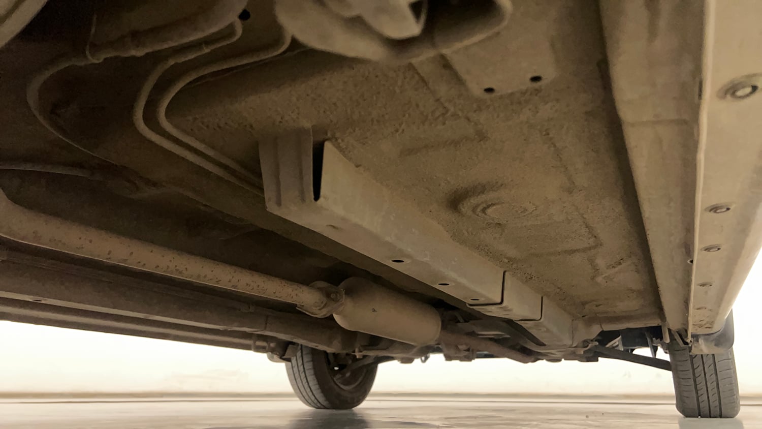Used 2018 Maruti Suzuki Wagon R VXI Petrol Manual extra REAR RIGHT UNDERBODY VIEW