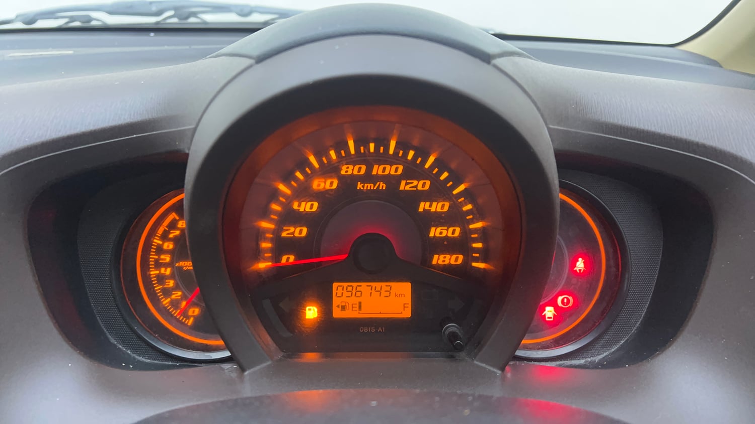 Used 2013 Honda Amaze 1.2 VX i-VTEC Petrol Manual interior CLUSTERMETER VIEW