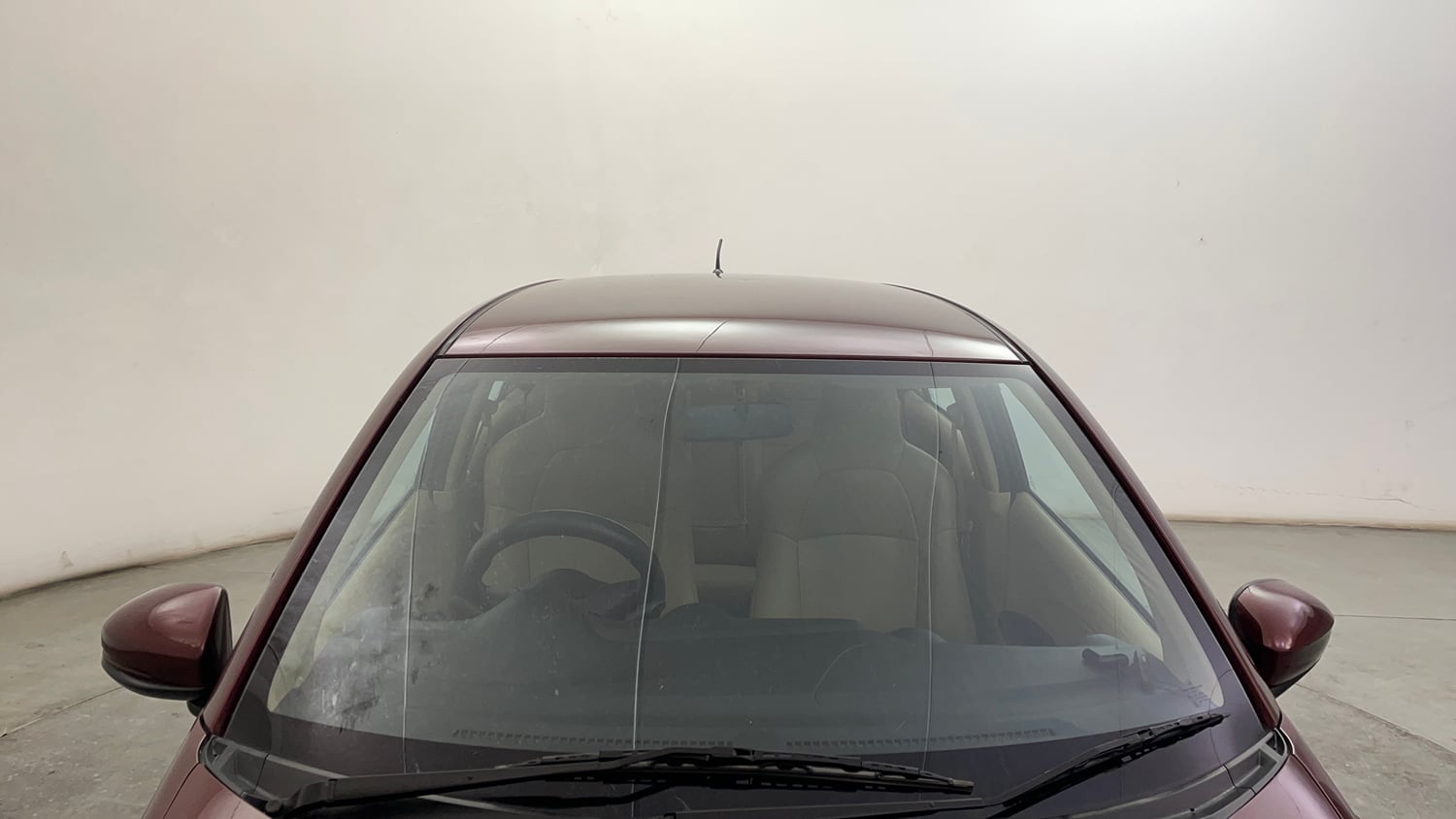Used 2016 Honda Amaze 1.2 S AT i-VTEC Petrol Automatic exterior FRONT WINDSHIELD VIEW