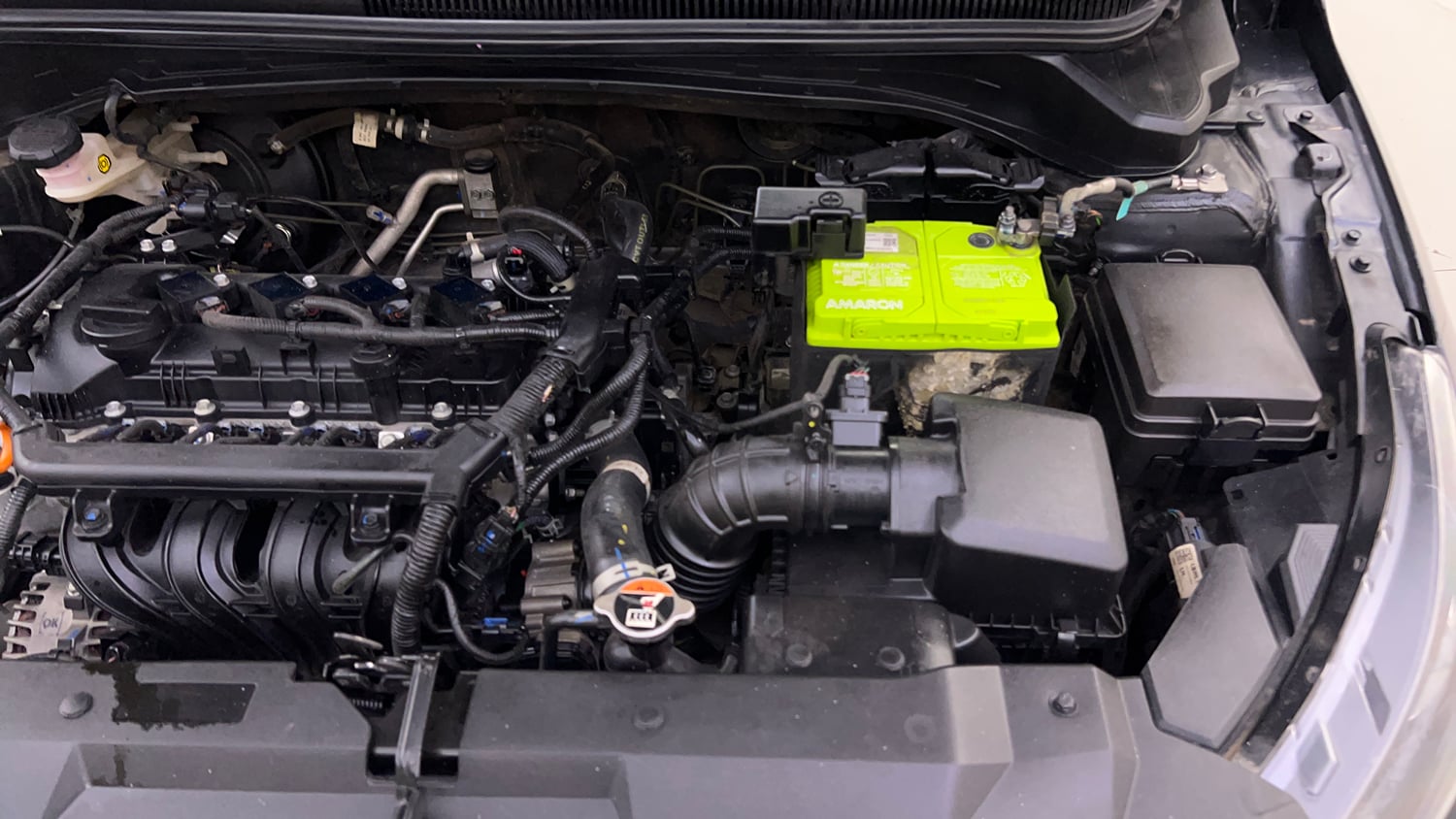 Used 2023 Hyundai i20 Sportz 1.2 IVT Petrol Automatic engine ENGINE LEFT SIDE VIEW