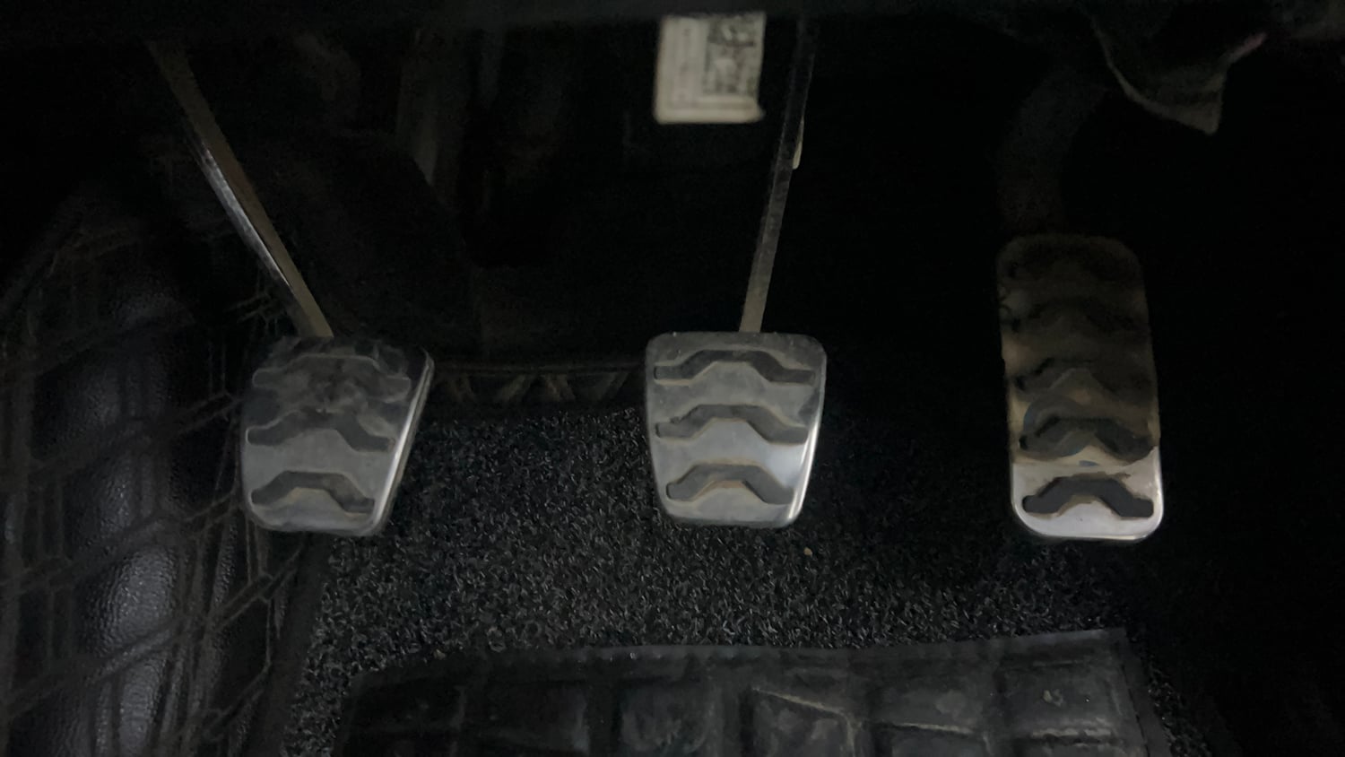 Used 2021 Kia Seltos GTX Plus 1.4 Petrol Manual interior PEDALS VIEW