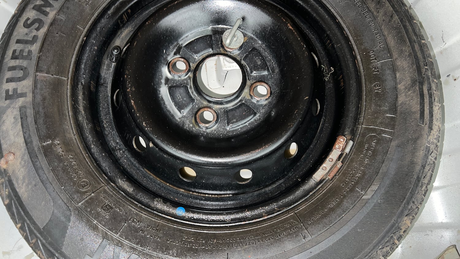 Used 2019 Maruti Suzuki Alto 800 VXi Petrol Manual tyres SPARE TYRE VIEW