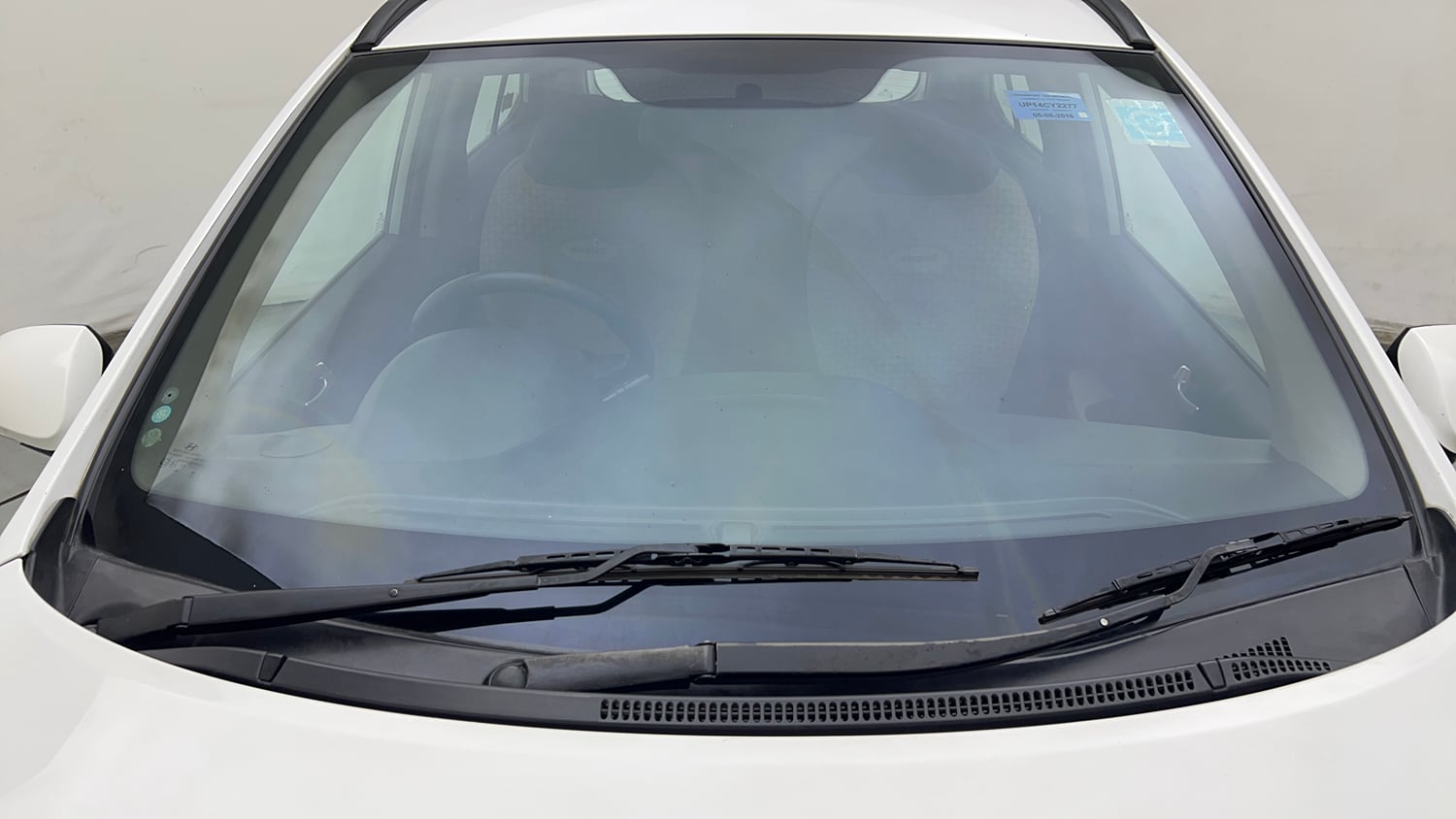 Used 2016 Hyundai Grand i10 Sportz 1.2 Kappa VTVT Petrol Manual exterior FRONT WINDSHIELD VIEW