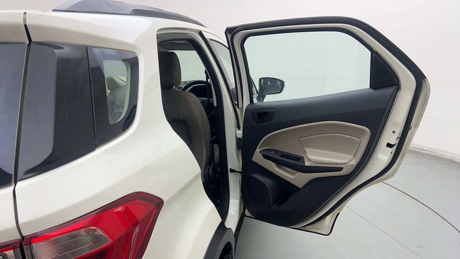 Used 2021 Ford EcoSport Trend 1.5L Ti-VCT Petrol Manual interior RIGHT REAR DOOR OPEN VIEW