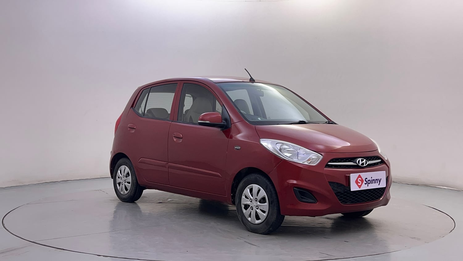 Used 2012 Hyundai i10 Sportz 1.2 Kappa2 Petrol Manual exterior RIGHT FRONT CORNER VIEW